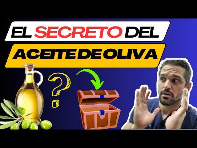 Por estas RAZONES debes consumir ACEITE de OLIVA . BENEFICIOS 🫒