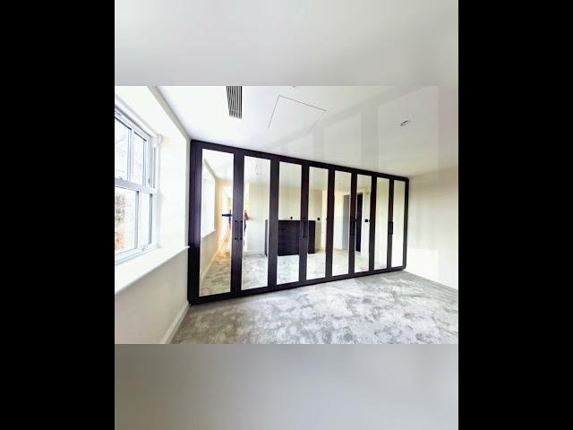 Wardrobe & Gym Mirrors Installation #interiordesign #gym