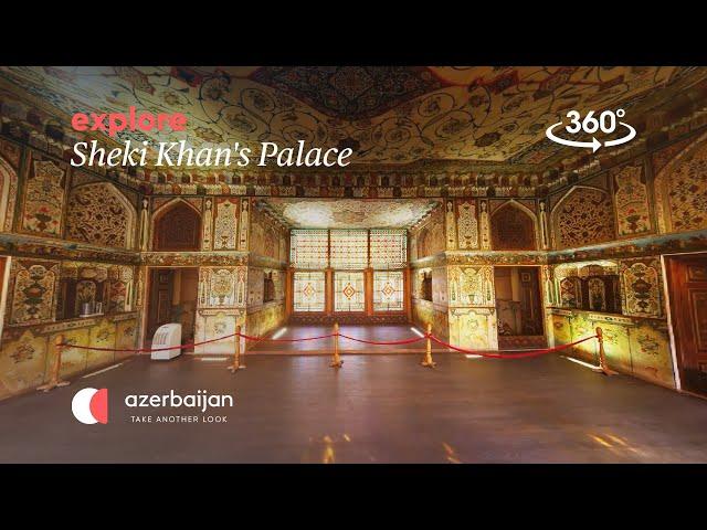 Marvel at the beauty of the Sheki Khan's Palace in 360 | Sheki, Azerbaijan | Experience Azerbaijan