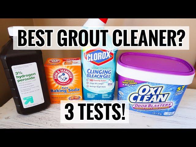 Oxiclean for Grout vs Toilet Bowl Cleaner for Grout: WHAT IS THE BEST GROUT CLEANER (& FASTEST)?