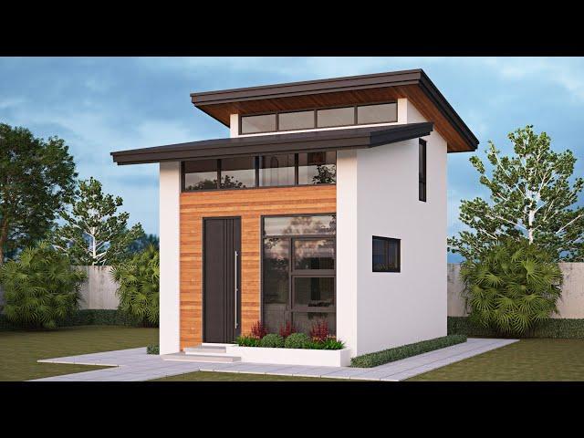 4.3x6m SMALL HOUSE DESIGN -  26 SQM./ 2 BED LOFT TYPE