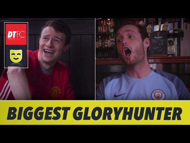 Who is the biggest glory hunter? Manchester United vs Manchester City
