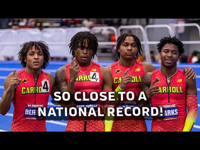 This Team Was Just Less Than .20 Seconds Off The U.S. High School 4x200m National Record!