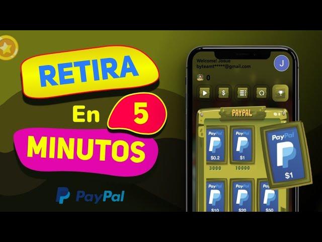  la "Aplicación" Más RÁPIDA para GANAR DINERO en PAYPAL - *RETIRA HOY* | Apps para GANAR DINERO