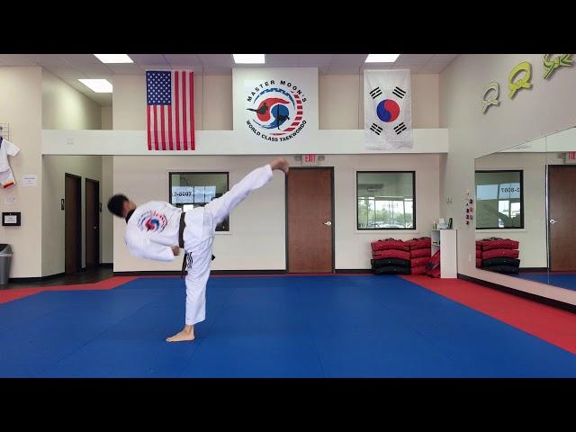 Blue belt Form - Pal Gwe Oh jang