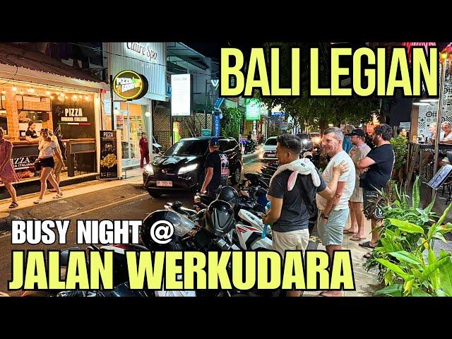 Bali Legian Night Street Walking Tour Today 2024