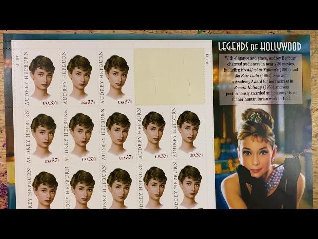 Looking at Stamps—Episode 129: Legends of Hollywood—Audrey Hepburn and Bob Hope