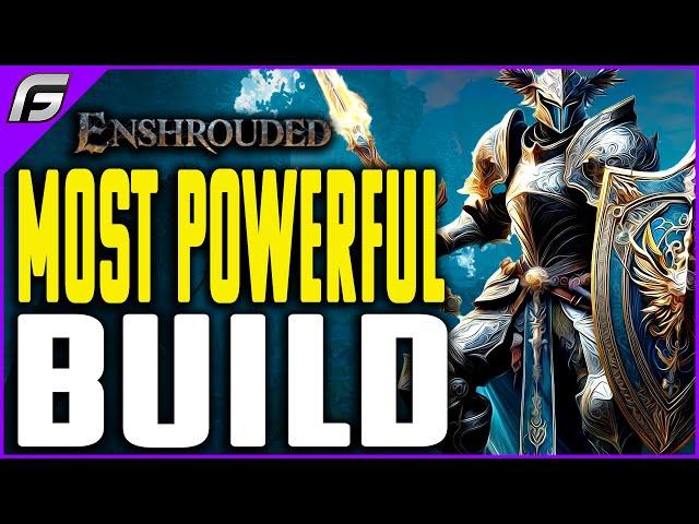 Enshrouded MOST POWERFUL BUILD GUIDE - Paladin Build Best Skills, Rings, Armor, Weapons