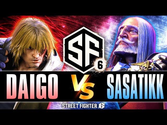 スト6  ウメハラ (ケン) vs Sasatikk (JP) | Daigo (Ken) vs Sasatikk (JP)  SF6