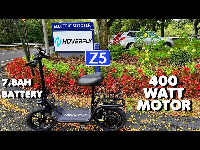 Hoverfly Z5 400 Watt Electric Scooter Unboxing Setup and Ride #escooter