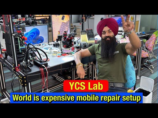 World Is Expensive Mobile Repair Workshop | YCS Lab | China iPhone Repairs | Mobile Repair Setup