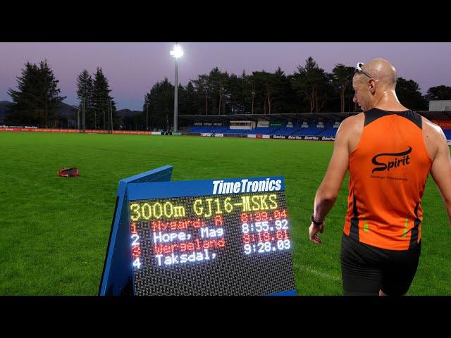 9:28 på 3000 meter og ny personlig rekord