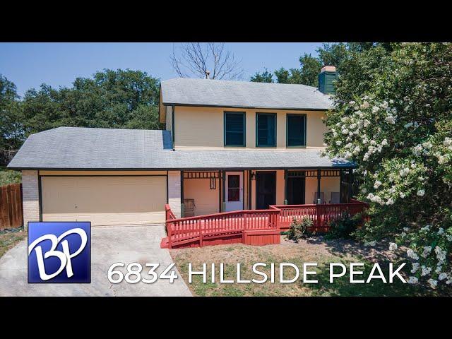 For Sale: 6834 Hillside Peak, San Antonio, Texas 78233