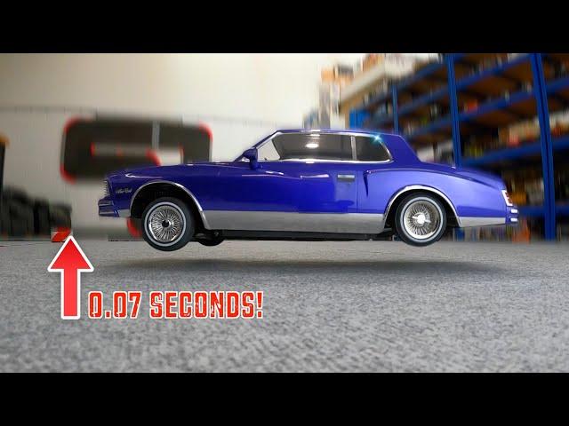 This RC Lowrider Can Bounce ALL 4 Wheels off the Ground!