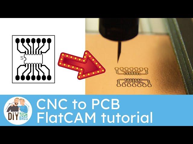 FlatCAM PCB CNC Full Tutorial - Sponsored by NextPCB