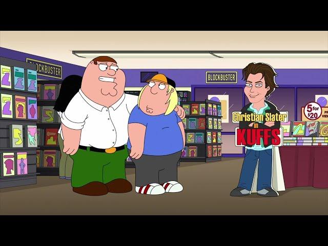 Family Guy - Dad, who's Christian Slater?