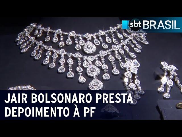 Jair Bolsonaro presta depoimento à Polícia Federal | SBT Brasil (05/04/23)