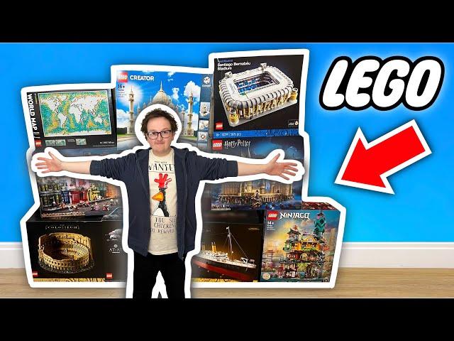 I Built The BIGGEST LEGO SETS Ever Released!