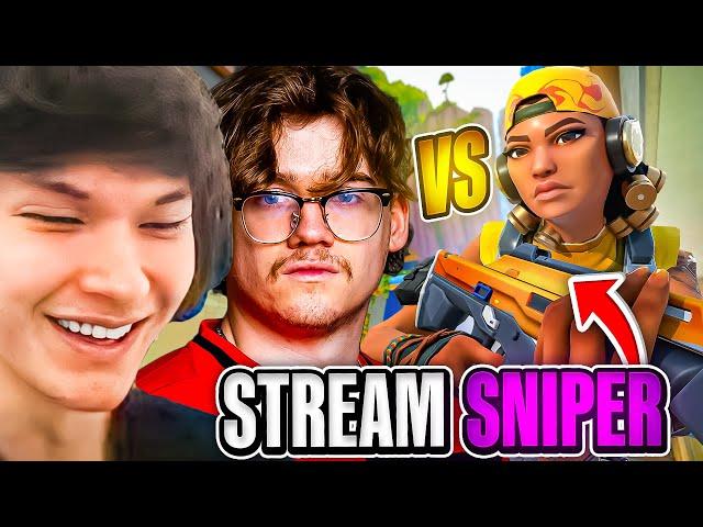 THE RICHEST VALORANT DUO VS STREAM SNIPERS (FT. ZELLSIS)