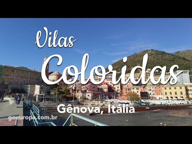  AS VILAS COLORIDAS DE GÊNOVA | GoEuropa