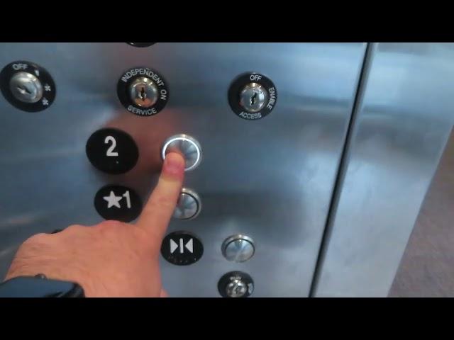 Thyssenkrupp Hydraulic Elevator At Norfolk International Airport