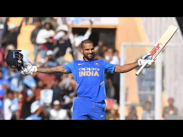 Shikhar Dhawan 143 (115) vs Australia 4th Odi 2019 , Mohali (Ball By Ball)