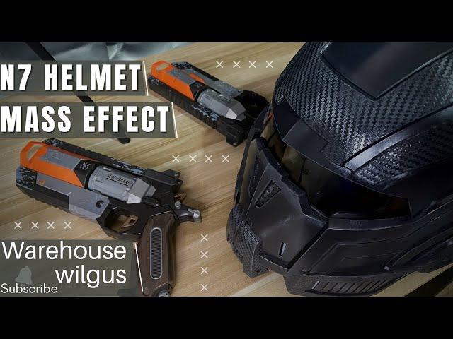 Mass Effect N7 Helmet Cosplay Unboxing w Ur Hero Wilgus