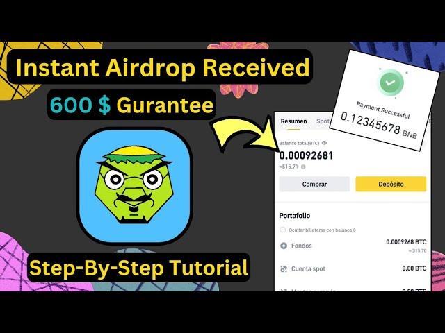 Instant Crypto Airdrop Unlimited Received || Biggest Profit Airdrop Free Crypto Mining Game Earn