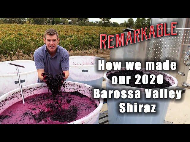 How to make a small batch Barossa Valley Shiraz