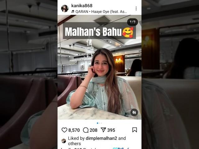 Choti Bahu mile gai|| Abhishek Malhan with Kiranpreet kaur ️️|| Liked by Fukra insaa|| FullProof