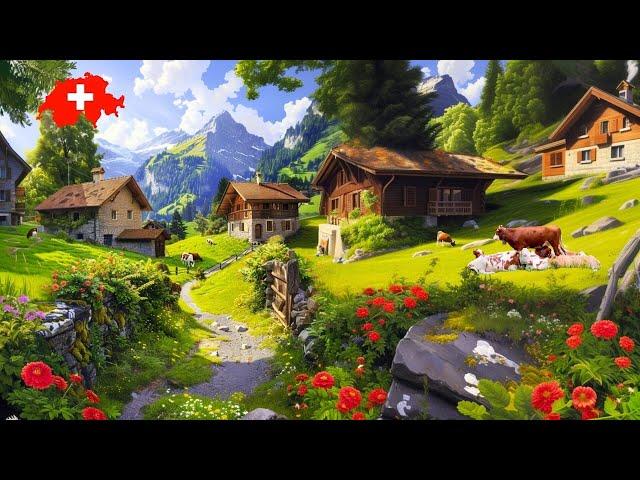 30 Most Beautiful Places to Visit in Switzerland  Switzerland Village Tour: Lauterbrunnen, Mürren