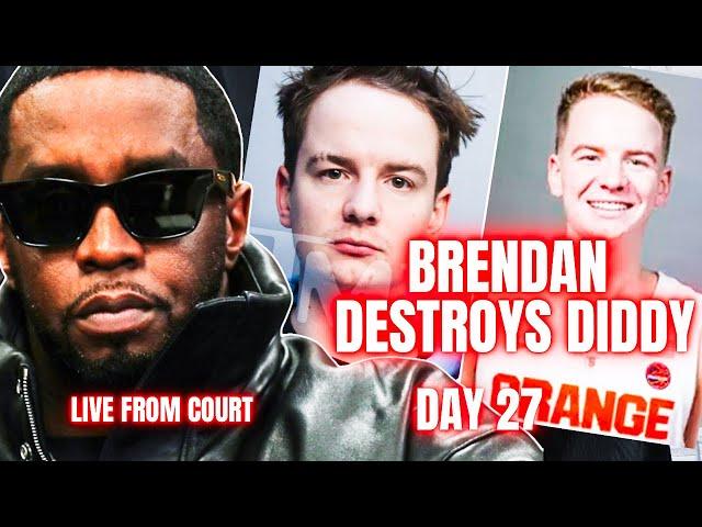 Live From Diddy Trial|Brendan Paul Just DESTROYED Diddy’s Whole Defense|Rico Proven 100%