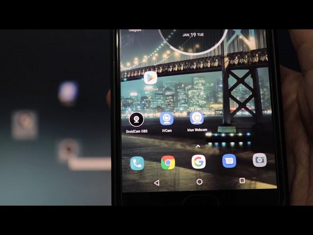 How to use your Phone as a Webcam for your PC/MAC for Zoom/Skype/Teams calls and other Podcastings.