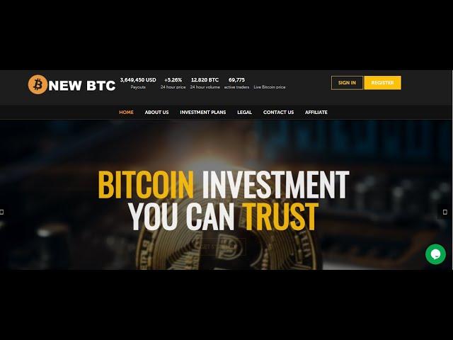 How to Design Bitcoin Investment Website with Script