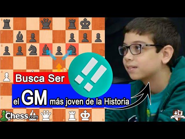 Faustino Oro Busca la Norma de GM Más Joven de la Historia