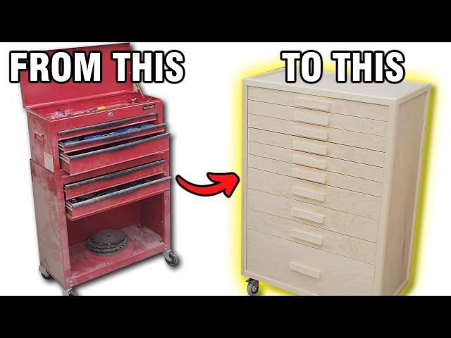 How to Make a Wooden Tool Chest - Free Plans!