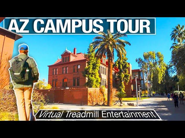 Tempe Arizona Virtual Walk and ASU Campus Tour - Virtual Treadmill Tours and City Walks