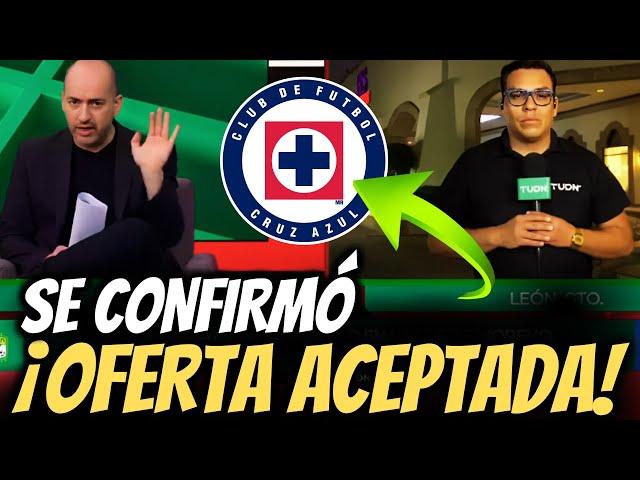 ¡ESTÁ HECHO! ¡ANUNCIADO ESTA TARDE! Noticias Del Cruz Azul Hoy