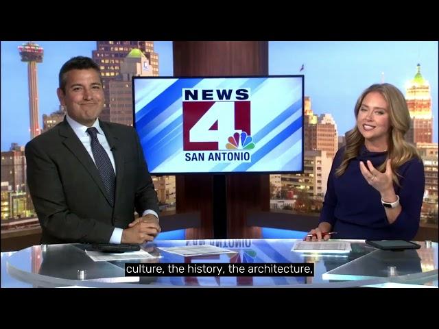 New anchor's first newscast as part of the News 4 San Antonio team