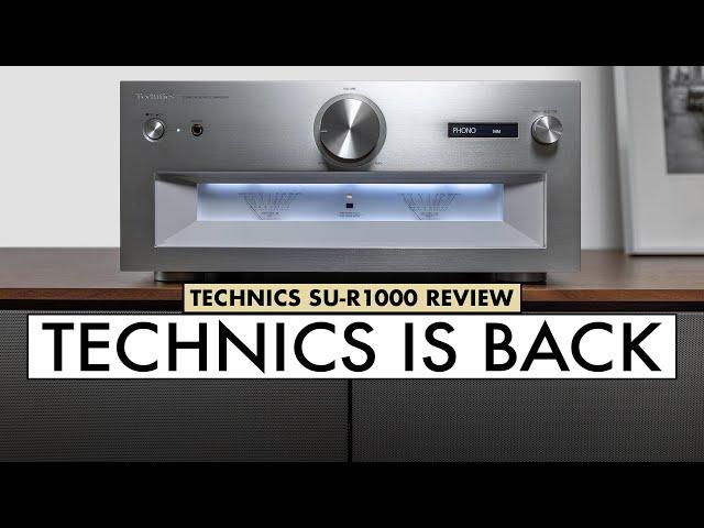 NEW TECHNICS AMPLIFIER! SU-R1000 Integrated Amplifier TECHNICS REVIEW!