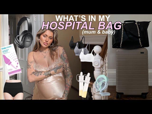 WHAT'S IN MY HOSPITAL BAG - MUM & BABY | JAMIE GENEVIEVE