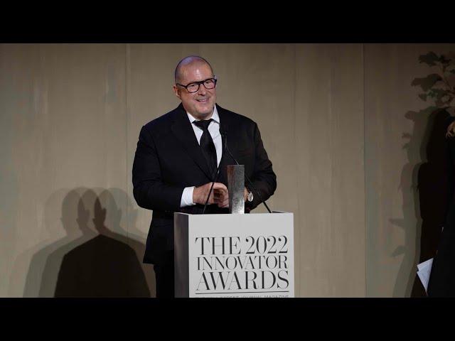 Jony Ive, WSJ. Magazine's 2022 Design Innovator, Accepts His Award and Remembers Steve Jobs