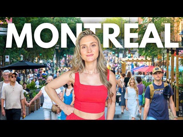 FIRST IMPRESSIONS of MONTREAL!  (Montréal Travel Guide + Best Neighborhoods)