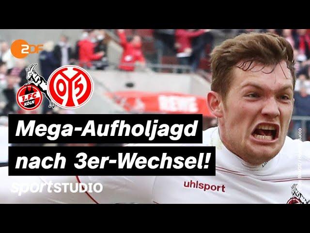 1. FC Köln – Mainz 05 Highlights | Bundesliga, 29. Spieltag 2021/22 | sportstudio