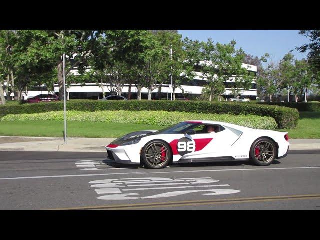 New 2021 Ford GT Heritage Edition (w/ startup)