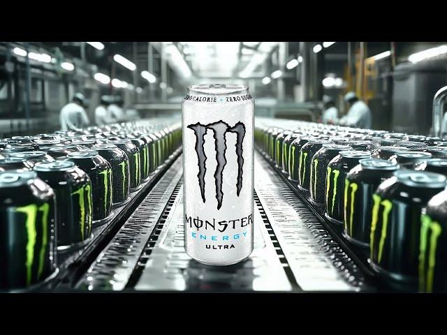 Monster Energy Drinks MEGA Factory: ﻿Processing Millions of Monster Energy Drinks Daily