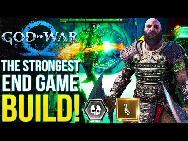 God of War Ragnarok - This Build Completely Breaks the End Game (GoW Ragnarok Best End Game Items)