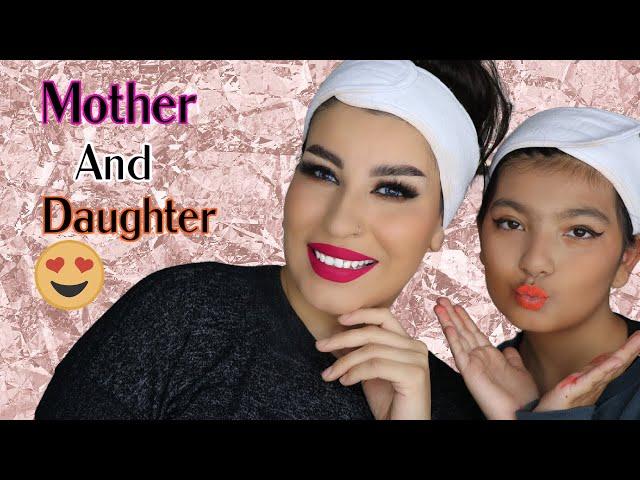 Mother and Daughter Makeup Tutorial  | get glam with sadaf