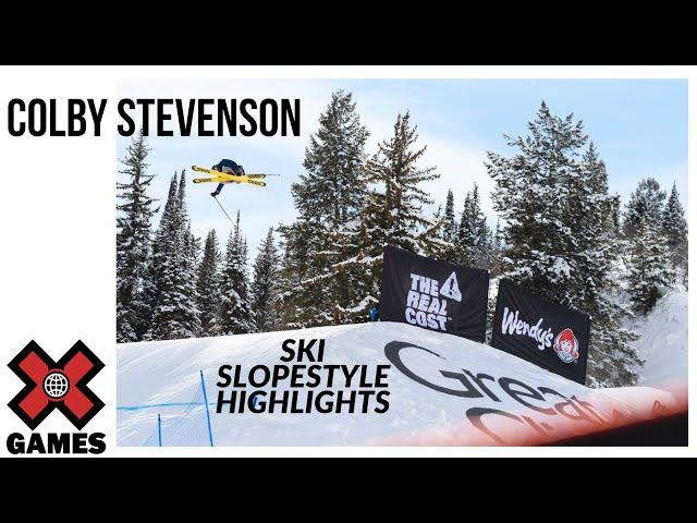 Colby Stevenson SKI SLOPESTYLE HIGHLIGHT REEL | X Games Aspen 2020