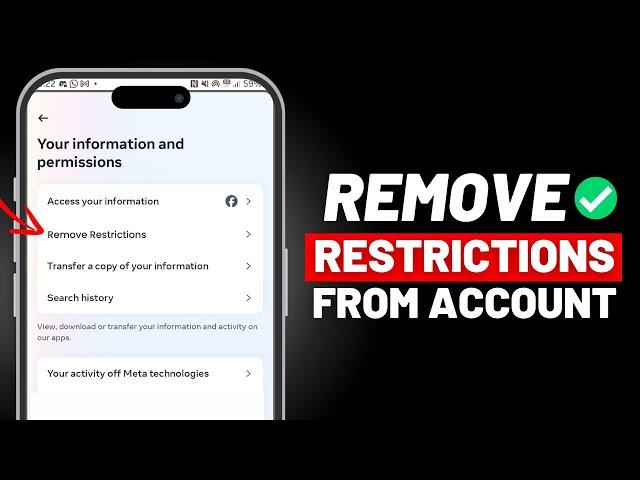 How to Remove Account Restriction on Facebook - 2024 New Method